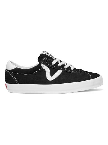 Vans Leder-Sneakers "Sport" in Schwarz