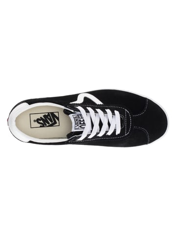 Vans Skórzane sneakersy "Sport" w kolorze czarnym