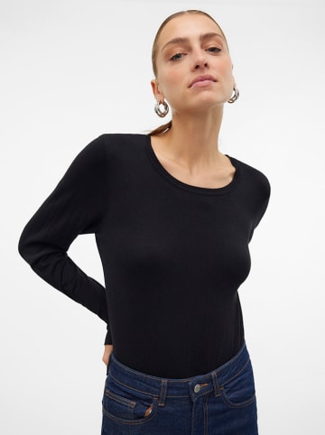 Vero Moda Sweter w kolorze czarnym