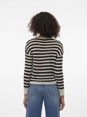 Vero Moda Sweter w kolorze biało-czarnym