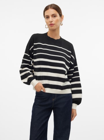 Vero Moda Trui zwart/wit