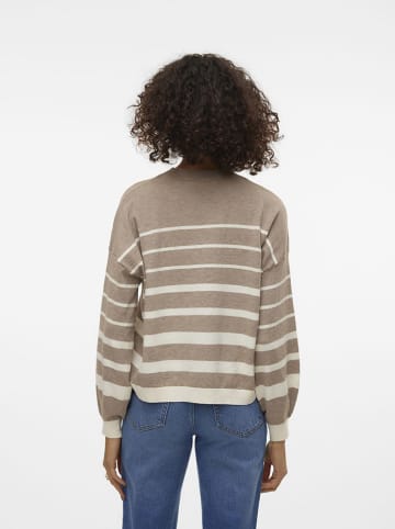 Vero Moda Sweter w kolorze beżowym