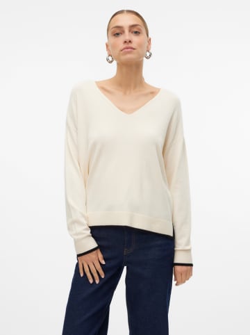 Vero Moda Trui crème/zwart