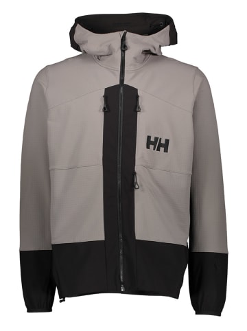 Helly Hansen Skitouren-Softshelljacke "Odin BC" in Schwarz/ Grau