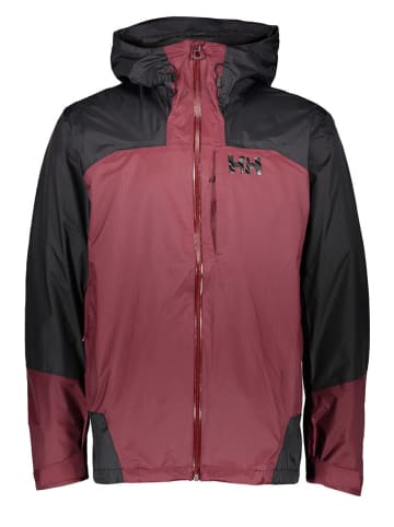 Helly Hansen Ski-/ Snowboardjacke "Verglas 2L" in Bordeaux/ Schwarz