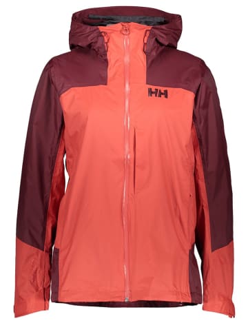 Helly Hansen Kurtka funkcyjna "Verglas 2L" w kolorze bordowo-pomarańczowym