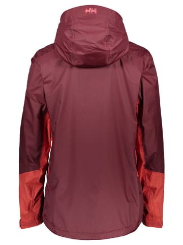 Helly Hansen Funktionsjacke "Verglas 2L" in Bordeaux/ Orange