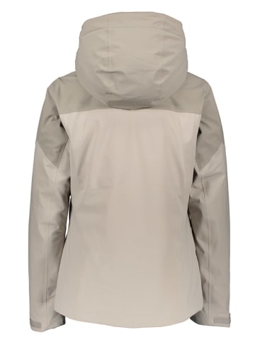 Helly Hansen Kurtka narciarska "Alphelia" w kolorze beżowym