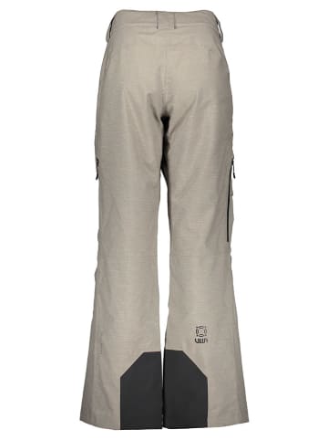 Helly Hansen Spodnie narciarskie "Powderqueen" w kolorze beżowym
