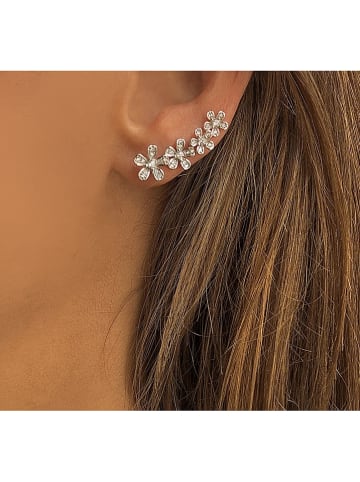 Les Favorites Silber-Ohrstecker mit Edelsteinen