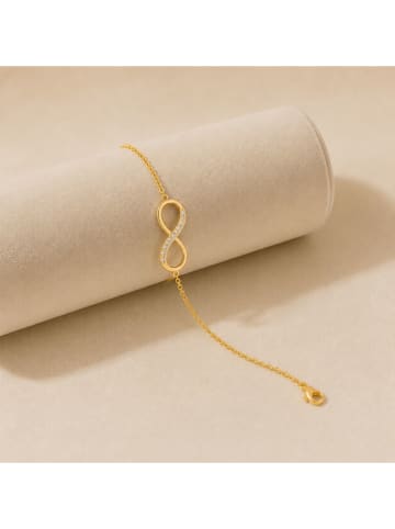 Vergulde armband met sierelement