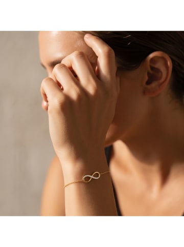 Vergulde armband met sierelement