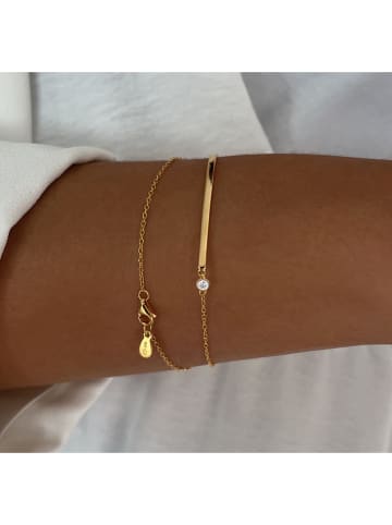 DI GIORGIO Vergulde armband met sierelement