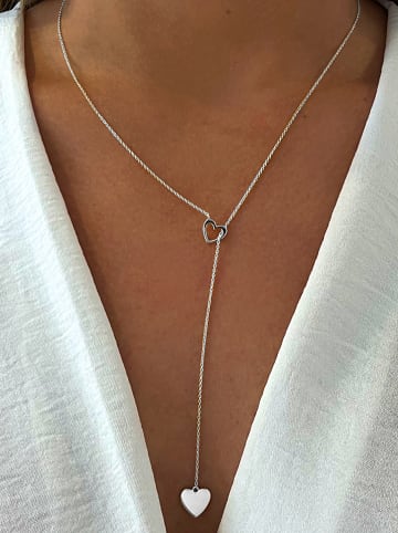 Les Favorites Zilveren ketting met sierelementen - (L)55 cm