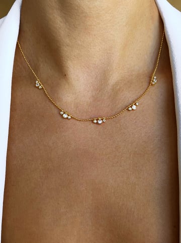 DI GIORGIO Vergulde ketting met sierelementen - (L)40 cm