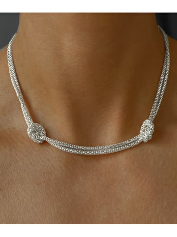 Les Favorites Zilveren ketting met sierelementen - (L)40 cm