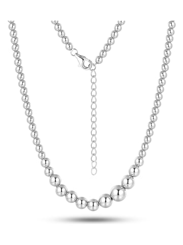 DI GIORGIO Silber-Halskette mit Schmuckelementen - (L)40 cm