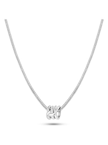 Les Petites Précieuses Silber-Halskette mit Schmuckelement - (L)40 cm