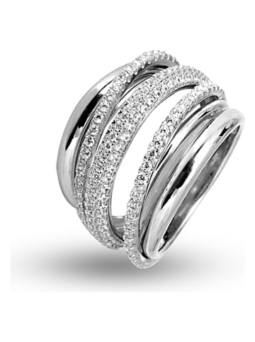 DI GIORGIO Silber-Ring mit Edelsteinen