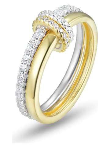 Les Favorites Vergold. Ring mit Edelsteinen