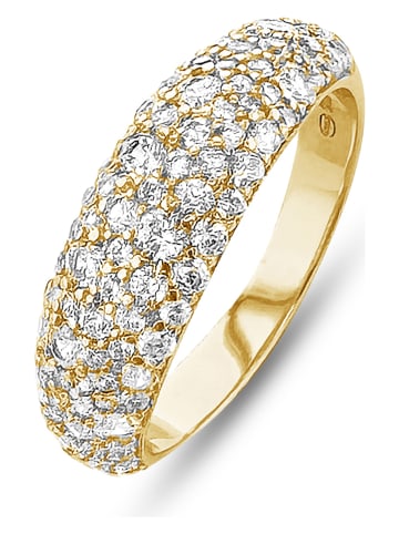 Les Favorites Vergold. Ring mit Edelsteinen