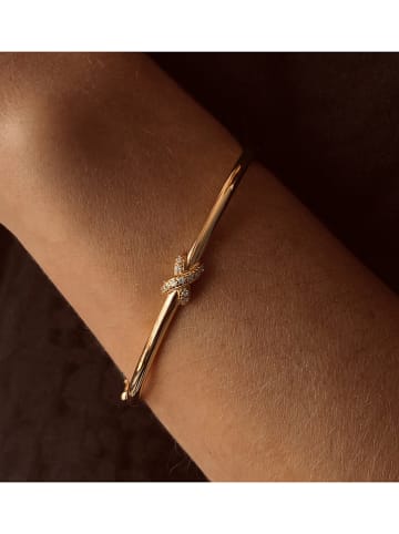 DI GIORGIO Vergulde armband met edelstenen