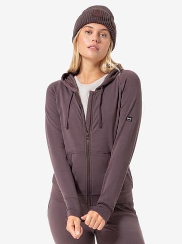 super.natural Sweatjacke "Everyday" in Braun