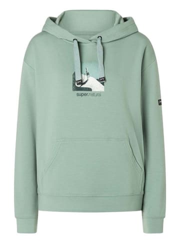 super.natural Hoodie "Almost Done" groen