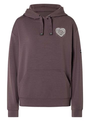 super.natural Hoodie "Little Heartwood" in Braun