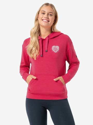 super.natural Hoodie "Little Heartwood" in Pink