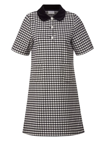 Rich & Royal Kleid in Schwarz/ Weiß