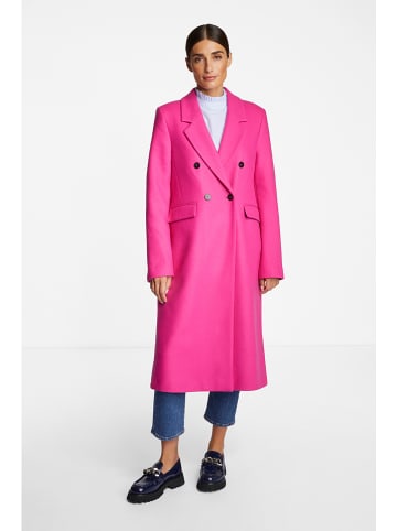 Rich & Royal Wollmantel in Pink