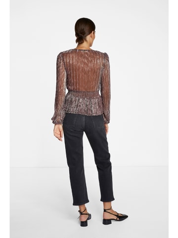 Rich & Royal Bluse in Aubergine