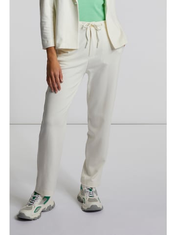 Rich&Royal Spodnie w kolorze kremowym