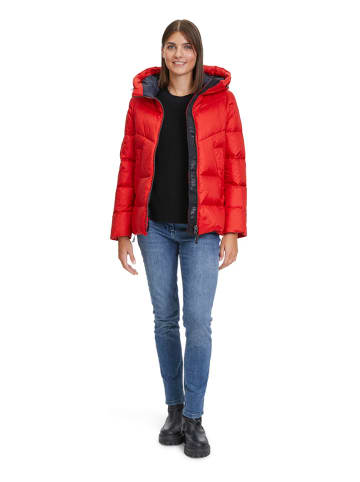 AMBER & JUNE Steppjacke in Rot
