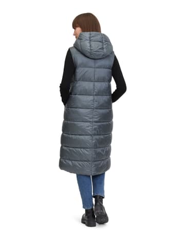 AMBER & JUNE Steppweste in Blau