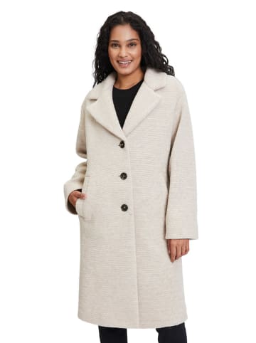 AMBER & JUNE Übergangsmantel in Creme