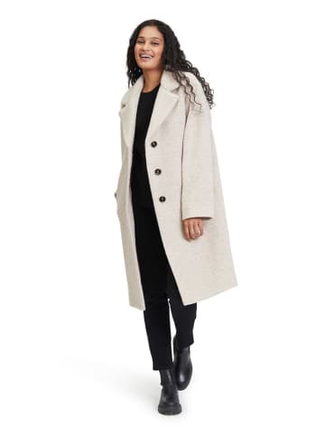 AMBER & JUNE Übergangsmantel in Creme