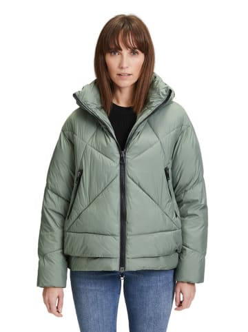 AMBER & JUNE Steppjacke in Khaki