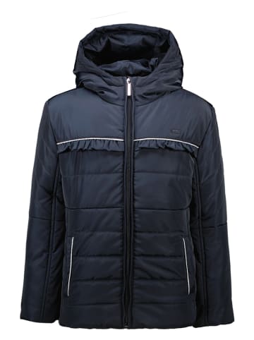 Le Chic Doorgestikte jas "Biba" donkerblauw