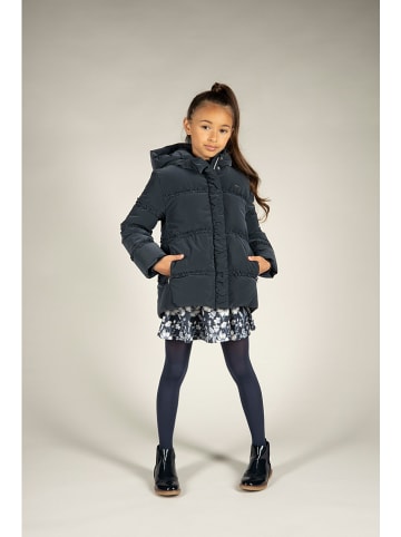 Le Chic Doorgestikte jas "Babe" donkerblauw