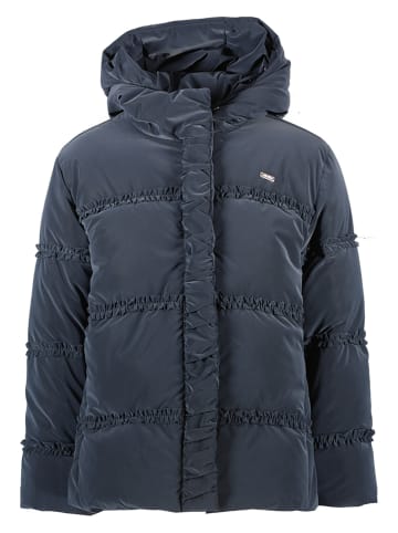 Le Chic Kurtka pikowana "Babe" w kolorze granatowym