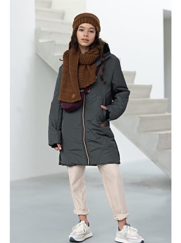 No-bell Steppmantel "NoBell' Baggy" in Grau