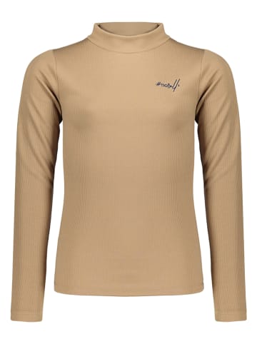 No-bell Pullover "NoBell' Karen" in Hellbraun