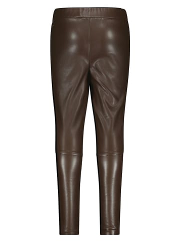 Like Flo Kunstleren broek "Jaylin" bruin