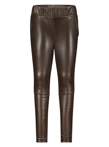 Street Called Madison Kunstleren legging "Jaylin" bruin