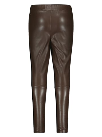 Street Called Madison Kunstleren legging "Jaylin" bruin