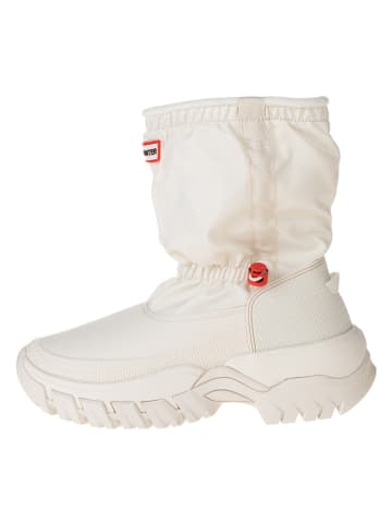 Hunter Winterboots in Creme