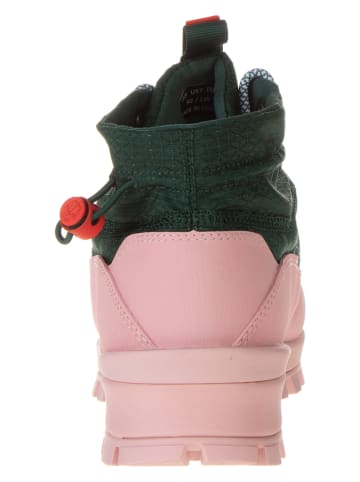 Hunter Boots kaki/lichtroze