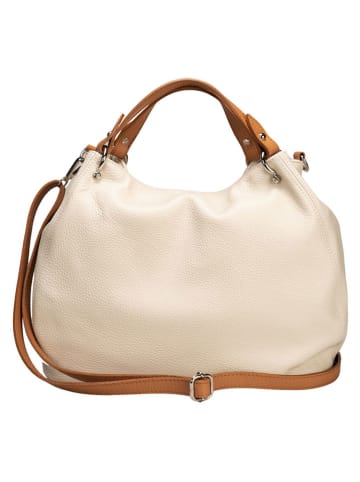 Florence Bags Henkeltasche in Creme - (B)33 x (H)28 x (T)16 cm